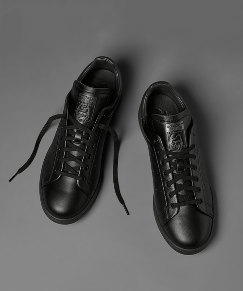 adidas Originals(アディダスオリジナルス)の「adidas Originals (アディダス オリジナルス)STANSMITH LUX(スニーカー・メンズ・ブラック・25cm/25.5cm/26cm/26.5cm/27cm/27.5cm/28cm/28.5cm/29cm)」の3枚目の写真