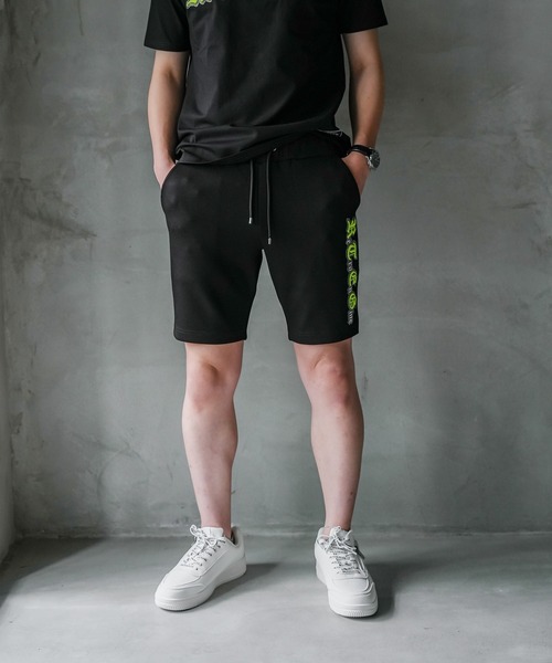 adamsJUGGLER（アダムスジャグラー）の「RTEGネオン＆EM R.Sショートパンツ（その他パンツ・メンズ・ホワイト/ブラック・S/M/L/XL）」の13枚目の写真