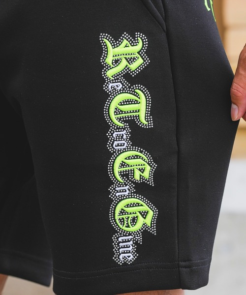 adamsJUGGLER（アダムスジャグラー）の「RTEGネオン＆EM R.Sショートパンツ（その他パンツ・メンズ・ホワイト/ブラック・S/M/L/XL）」の7枚目の写真
