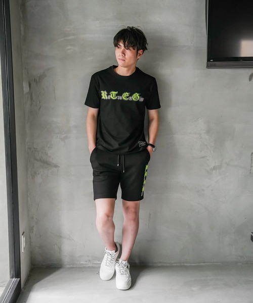 adamsJUGGLER（アダムスジャグラー）の「RTEGネオン＆EM R.Sショートパンツ（その他パンツ・メンズ・ホワイト/ブラック・S/M/L/XL）」の18枚目の写真