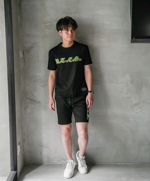 adamsJUGGLER（アダムスジャグラー）の「RTEGネオン＆EM R.Sショートパンツ（その他パンツ・メンズ・ホワイト/ブラック・S/M/L/XL）」の19枚目の写真