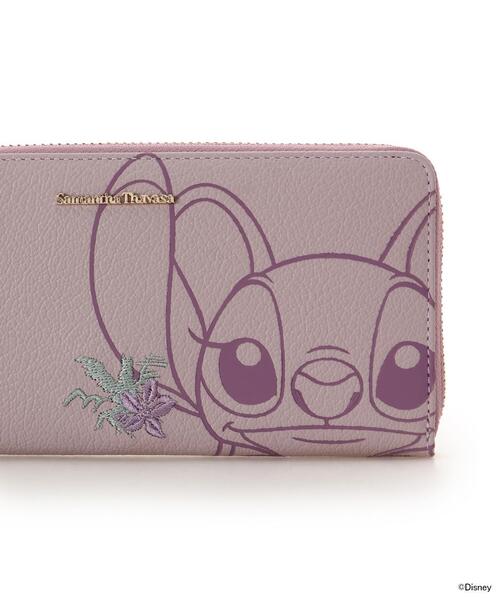 Samantha Thavasa(サマンサタバサ)の「「スティッチ」コレクション 長財布(エンジェル)(財布・レディース・ラベンダー・FREE)」の7枚目の写真