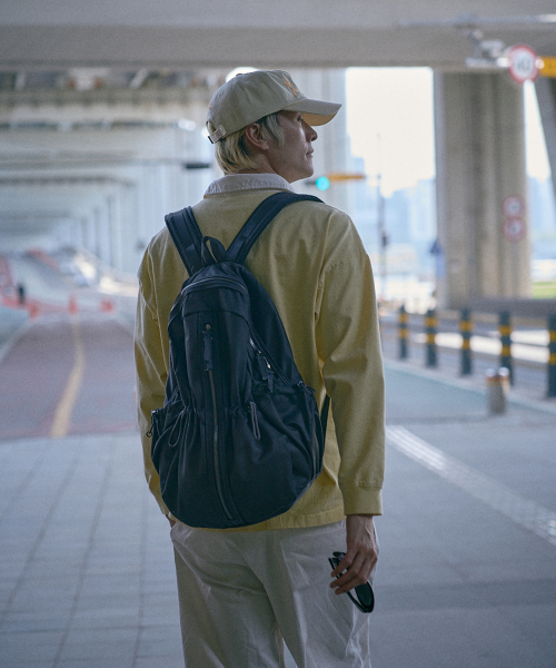CHOROK STUDIO(チョロクスタジオ)の「NAGAJA Peanut Bag #7 (Charcoal Black)(バックパック/リュック・メンズ・その他・FREE)」の1枚目の写真