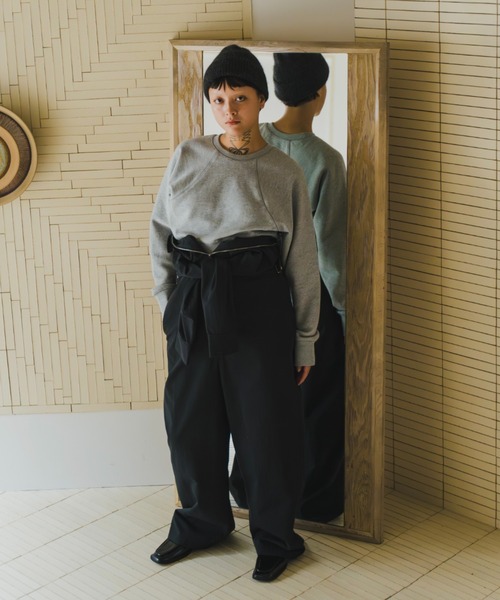 lit(リット)の「Military Twill Jump Suit(つなぎ/オールインワン・レディース・ブラック/チャコールグレー・36/38)」の2枚目の写真