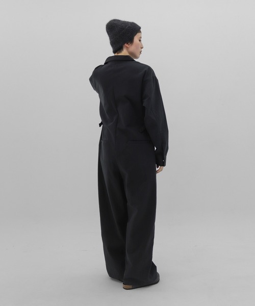 lit(リット)の「Military Twill Jump Suit(つなぎ/オールインワン・レディース・ブラック/チャコールグレー・36/38)」の16枚目の写真