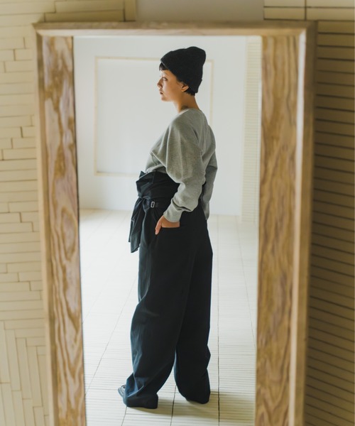 lit(リット)の「Military Twill Jump Suit(つなぎ/オールインワン・レディース・ブラック/チャコールグレー・36/38)」の12枚目の写真