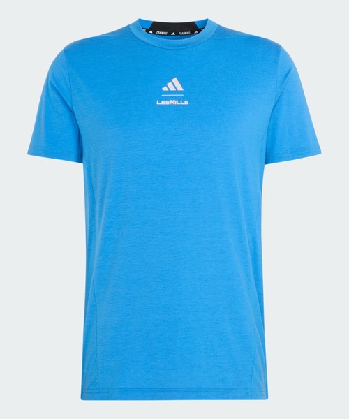 adidas(アディダス)の「Les Mills グラフィック 半袖Tシャツ / アディダス adidas(Tシャツ/カットソー・メンズ・ブルー系その他・SMALL/MEDIUM/XX-SMALL/XX-LARGE/LARGE/3XL/X-SMALL/X-LARGE)」の6枚目の写真