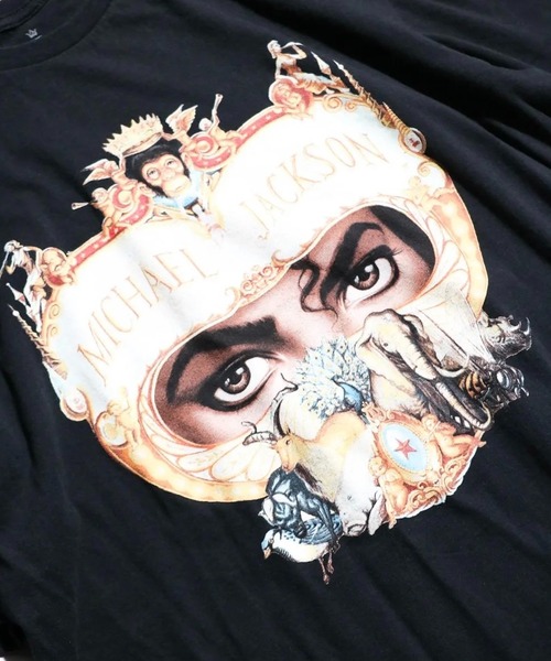 THRIFTY LOOK(スリフティールック)の「THRIFTY LOOK / THRIFTY "MICHAEL JACKSON" TEE(Tシャツ/カットソー・メンズ・ブラック・X-LARGE/MEDIUM/LARGE)」の6枚目の写真