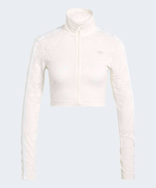 adidas(アディダス)の「ファイヤーバード クラシック レース トラックトップ / ジャージ / トラックジャケット / アディダスオリジナルス adidas Originals(ジャージ・レディース・ホワイト・XX-LARGE/LARGE/MEDIUM/SMALL/X-LARGE)」の4枚目の写真