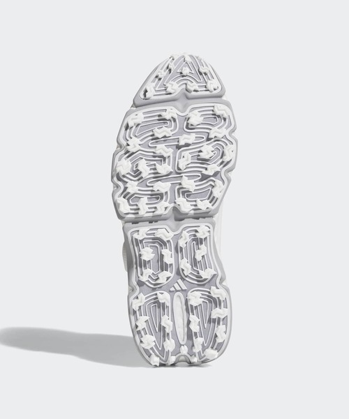 adidas(アディダス)の「コードカオス 27 ボア スパイクレス ゴルフシューズ / CODECHAOS 27 BOA SPIKELESS GOLF SHOES【adidas Golf/アディダスゴルフ】(スニーカー・レディース・ホワイト×シルバー・22.5cm/23.5cm/24.5cm/25.5cm/23.0cm/24.0cm/25.0cm/26.0cm/22.0cm)」の3枚目の写真