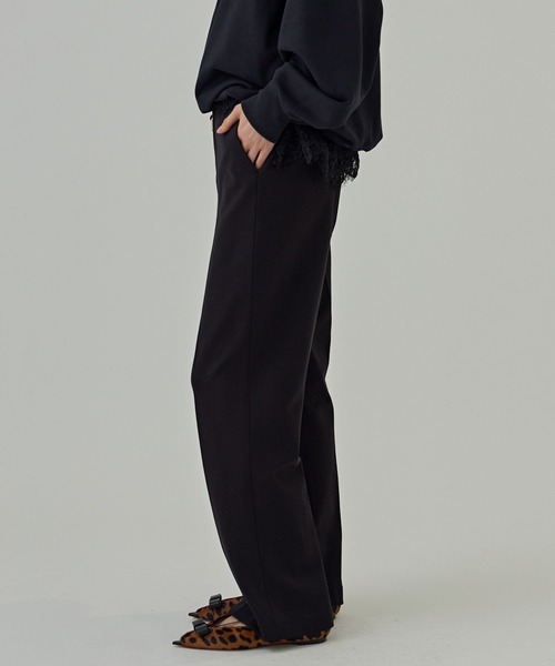 BABYLONE(バビロン)の「ポンチストレートパンツ<セットアップ対応>(その他パンツ・レディース・ブラウン/チャコール/ブラック・36inch/38inch)」の20枚目の写真