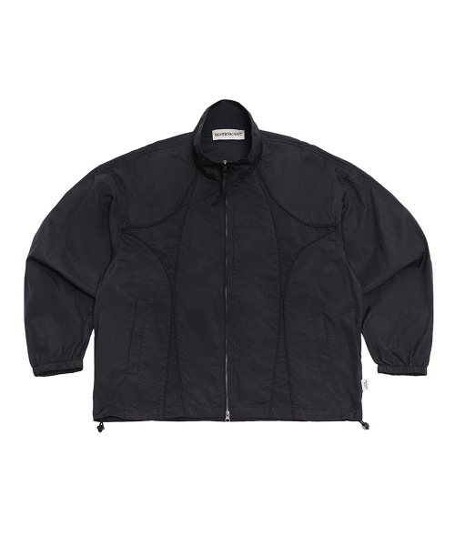 NIGHTWORKDEPT(ナイトワークデプト)の「Tech Track Jacket_Black(ナイロンジャケット・レディース・その他・MEDIUM/SMALL)」の1枚目の写真