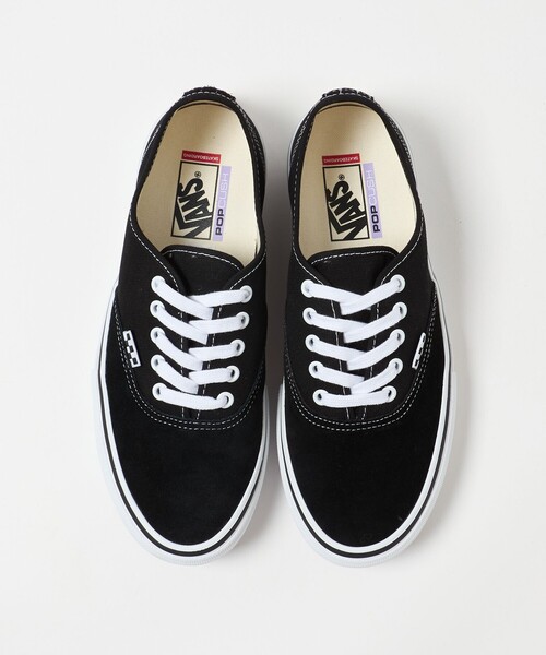 VANS(バンズ)の「<VANS>スケート オーセンティック スニーカー(スニーカー・メンズ・ブラック・10/8h/8/9/9h/7h)」の4枚目の写真