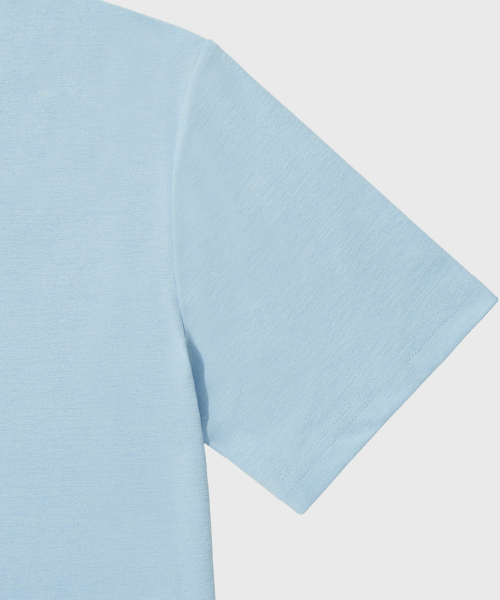 KITRAVEL（キートラベル）の「サンドルクラシックロゴTシャツ（スカイブルー）（Tシャツ/カットソー・レディース・その他・SMALL/MEDIUM/LARGE）」の4枚目の写真