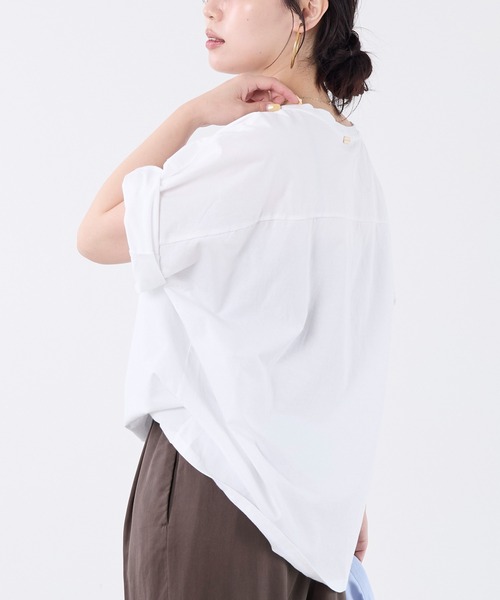 MICA&DEAL(マイカ&ディール)の「フォトプリントハーフスリーブTシャツ(Tシャツ/カットソー・レディース・ブラウン/ホワイト・FREE)」の18枚目の写真
