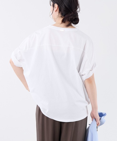 MICA&DEAL(マイカ&ディール)の「フォトプリントハーフスリーブTシャツ(Tシャツ/カットソー・レディース・ブラウン/ホワイト・FREE)」の19枚目の写真