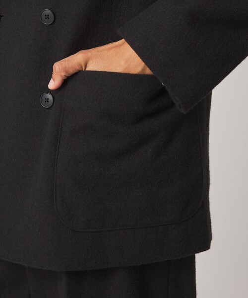 Steven Alan(スティーブンアラン)の「<Steven Alan> ブラッシュド フランネル ダブルブレステッド 6B ジャケット(テーラードジャケット・メンズ・ネイビー/ダークブラウン・XL/L/M/S)」の15枚目の写真