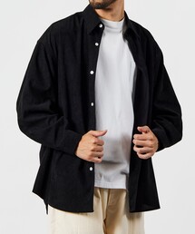 限定展開 Relax Fit リラックスフィット コーデュロイ レギュラーカラー シャツ