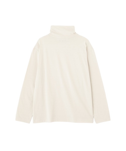 MARGARET HOWELL(マーガレットハウエル)の「PLAIN COTTON JERSEY(Tシャツ/カットソー・メンズ・ブラック/アイボリー・MEDIUM/LARGE)」の7枚目の写真