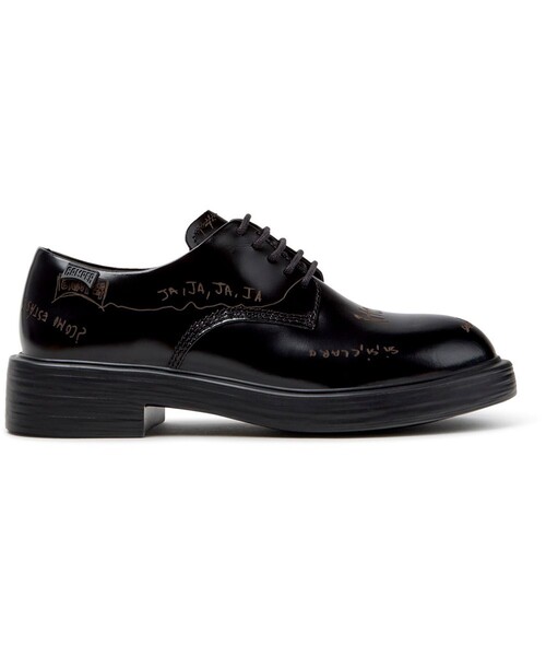 CAMPER（カンペール）の「[カンペール] TWINS / カジュアルシューズ（ドレスシューズ・レディース・ブラック・23.5cm/23.0cm/24.0cm/25.0cm）」の2枚目の写真