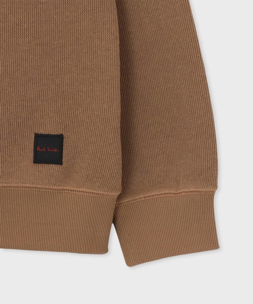 Paul Smith(ポールスミス)の「【ラウンジウェアー】“Stripe Bar” ダブルフェイス カーディガン【853428 P7198A】(カーディガン/ボレロ・メンズ・ネイビー/ブラウン・MEDIUM/LARGE)」の4枚目の写真