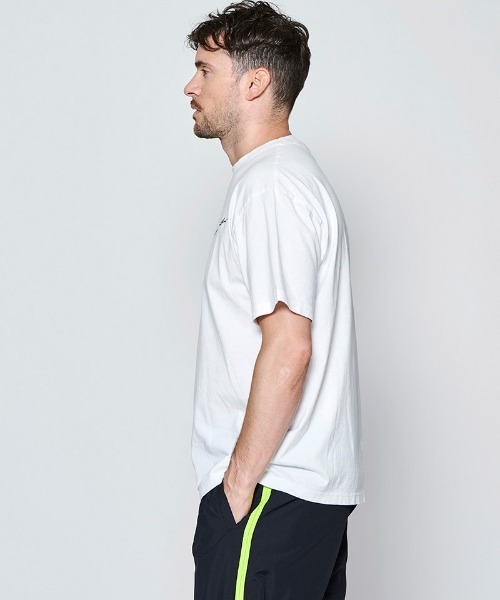 ACANTHUS(アカンサス)の「mt10677- Vintage Wash Embroidered Tee Tシャツ(CT2705)(Tシャツ/カットソー・メンズ・サックスブルー/ブラック/ホワイト・XL/L/M/S)」の4枚目の写真