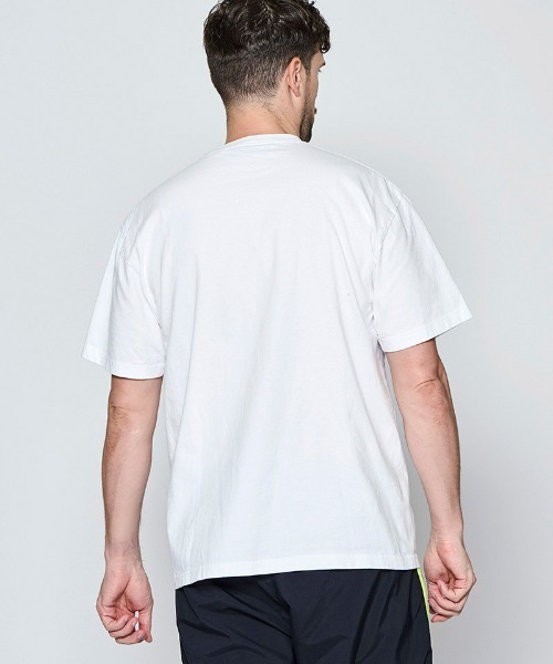 ACANTHUS(アカンサス)の「mt10677- Vintage Wash Embroidered Tee Tシャツ(CT2705)(Tシャツ/カットソー・メンズ・サックスブルー/ブラック/ホワイト・XL/L/M/S)」の5枚目の写真