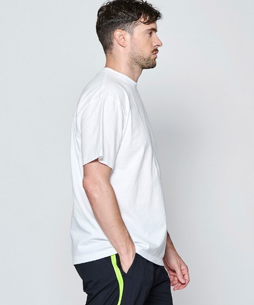 ACANTHUS(アカンサス)の「mt10677- Vintage Wash Embroidered Tee Tシャツ(CT2705)(Tシャツ/カットソー・メンズ・サックスブルー/ブラック/ホワイト・XL/L/M/S)」の6枚目の写真