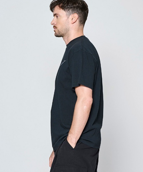 ACANTHUS(アカンサス)の「mt10677- Vintage Wash Embroidered Tee Tシャツ(CT2705)(Tシャツ/カットソー・メンズ・サックスブルー/ブラック/ホワイト・XL/L/M/S)」の10枚目の写真