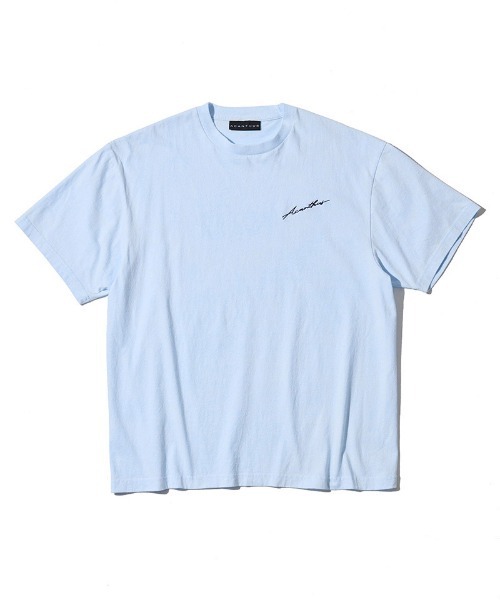 ACANTHUS(アカンサス)の「mt10677- Vintage Wash Embroidered Tee Tシャツ(CT2705)(Tシャツ/カットソー・メンズ・サックスブルー/ブラック/ホワイト・XL/L/M/S)」の14枚目の写真