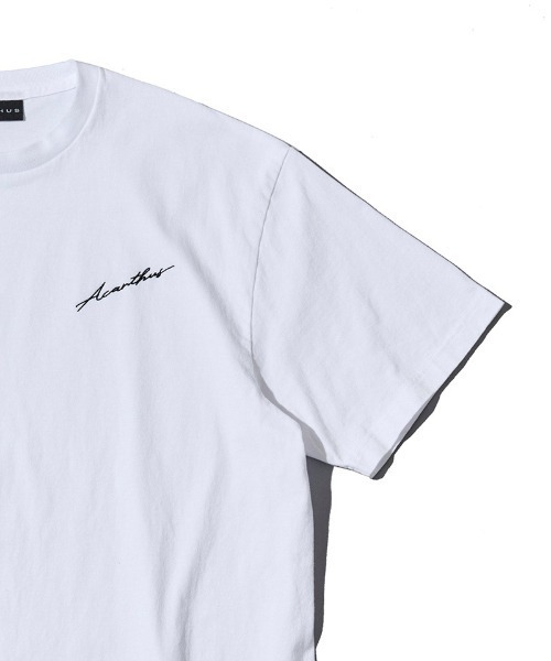 ACANTHUS(アカンサス)の「mt10677- Vintage Wash Embroidered Tee Tシャツ(CT2705)(Tシャツ/カットソー・メンズ・サックスブルー/ブラック/ホワイト・XL/L/M/S)」の18枚目の写真
