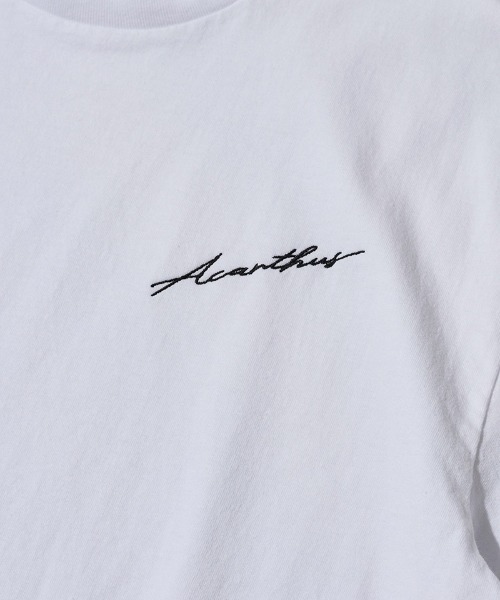 ACANTHUS(アカンサス)の「mt10677- Vintage Wash Embroidered Tee Tシャツ(CT2705)(Tシャツ/カットソー・メンズ・サックスブルー/ブラック/ホワイト・XL/L/M/S)」の19枚目の写真