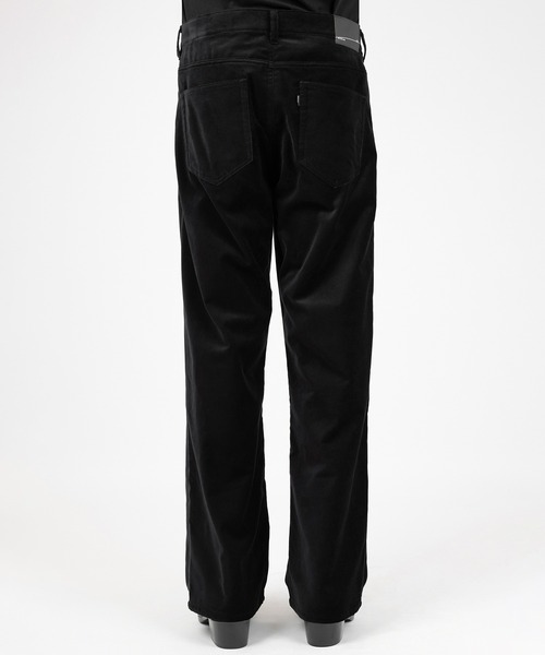 LAD MUSICIAN(ラッドミュージシャン)の「COTTON VELVETEEN STARAIGHT PANTS(その他パンツ・メンズ・ブラック・46/44/42)」の4枚目の写真