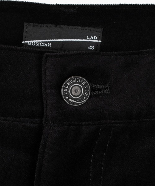 LAD MUSICIAN(ラッドミュージシャン)の「COTTON VELVETEEN STARAIGHT PANTS(その他パンツ・メンズ・ブラック・46/44/42)」の5枚目の写真