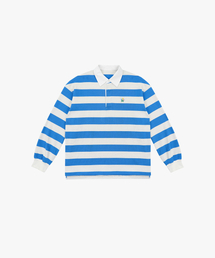 23SS POLD T-SHIRTS_BLUE/IVORY