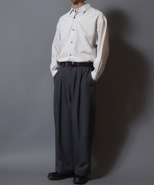 ANPAS（アンパス）の「Elastic Braided Belt / ゴムメッシュベルト ストレッチ メンズ レディース ユニセックス 編み込みベルト（ベルト・メンズ・ネイビー/ブラック/ダークブラウン/ブラック系その他/ブラウン系その他・フリー）」の9枚目の写真