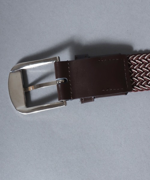 ANPAS（アンパス）の「Elastic Braided Belt / ゴムメッシュベルト ストレッチ メンズ レディース ユニセックス 編み込みベルト（ベルト・メンズ・ネイビー/ブラック/ダークブラウン/ブラック系その他/ブラウン系その他・フリー）」の18枚目の写真