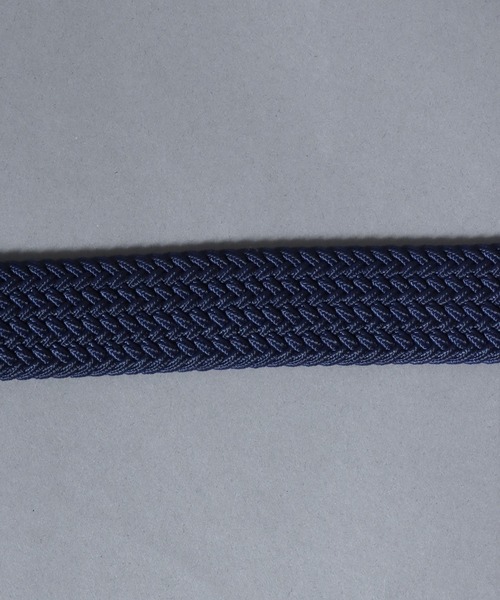 ANPAS（アンパス）の「Elastic Braided Belt / ゴムメッシュベルト ストレッチ メンズ レディース ユニセックス 編み込みベルト（ベルト・メンズ・ネイビー/ブラック/ダークブラウン/ブラック系その他/ブラウン系その他・フリー）」の20枚目の写真