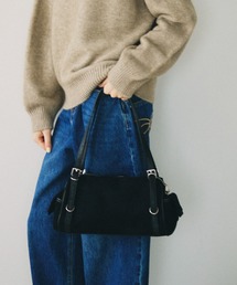 fake suede side pocket bag / フェイクスウェードサイドポケットバッグ