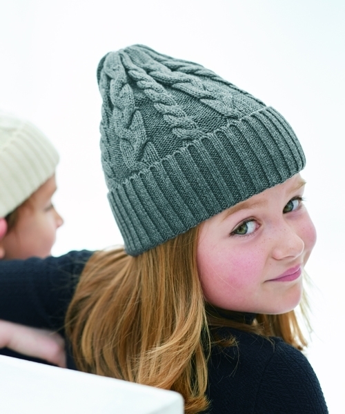 GLOBAL WORK（グローバルワーク）の「【キッズ】洗えるケーブルニットワッチ（ニットキャップ/ビーニー・キッズ・ホワイト/ネイビー/グレー・FREE）」の10枚目の写真