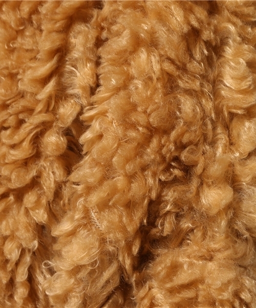 WEGO(ウィゴー)の「WEGO/モコモコジャケット(ブルゾン・レディース・ブラック/ピンク/キャメル/アニマル/ベージュ/ピンク系その他・FREE)」の13枚目の写真