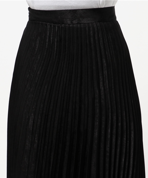 MOUSSY（マウジー）の「SHINY PLEATS SKIRT（スカート・レディース・キャメル/ボルドー/ブラック・2/1）」の14枚目の写真