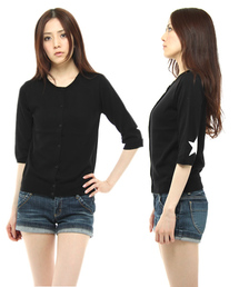 KariAng | 5分袖スターカーデ(カーディガン/ボレロ)