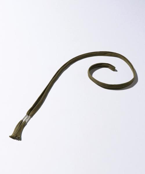 JIEDA（ジエダ）の「＜JieDa＞ SHOE LACE BELT/ベルト（ベルト・メンズ・ホワイト/ブラック/ピンク/イエロー/オリーブ・FREE）」の7枚目の写真