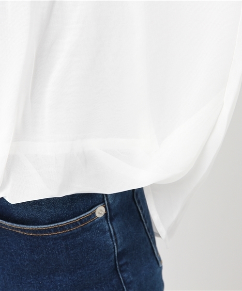 Honeys（ハニーズ）の「アクセ付プルオーバー（Tシャツ/カットソー・レディース・ホワイト系その他/ネイビー/ブルー系その他/オフホワイト/ホワイト系その他2・M/L）」の13枚目の写真