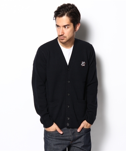 SHIPS JET BLUE（シップスジェットブルー）の「JB バックパターンカーディガン（カーディガン/ボレロ・メンズ・グリーン/グレー/ネイビー・SMALL/LARGE/MEDIUM）」の11枚目の写真