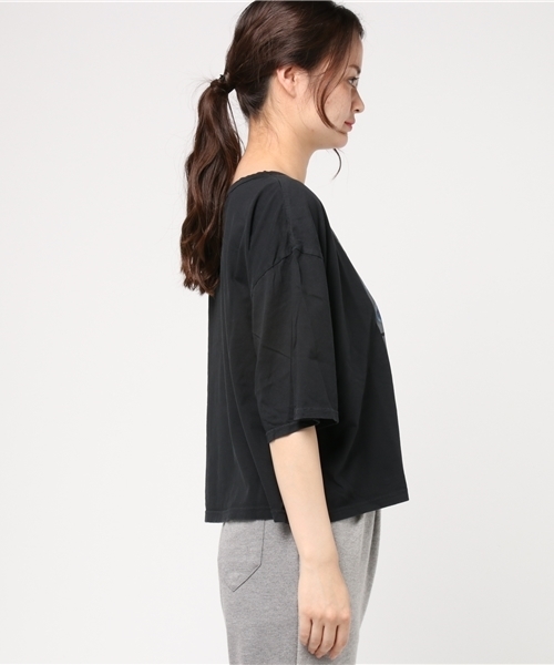 Candy Stripper（キャンディストリッパー）の「PARALYTIC PSYCHO BEAR BIG TEE（Tシャツ/カットソー・レディース・ブラック/カーキ/オフホワイト/ピンク・2）」の12枚目の写真