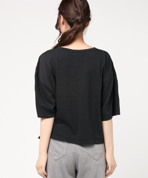 Candy Stripper（キャンディストリッパー）の「PARALYTIC PSYCHO BEAR BIG TEE（Tシャツ/カットソー・レディース・ブラック/カーキ/オフホワイト/ピンク・2）」の5枚目の写真