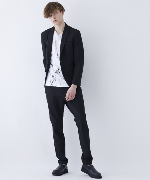 STUDIOUS（ステュディオス）の「STUDIOUS マルチストレッチテーパードスラックス（スラックス・メンズ・グレー/ダークグリーン/ブラック・1/3/2）」の4枚目の写真