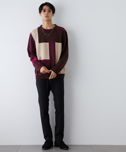 STUDIOUS（ステュディオス）の「STUDIOUS マルチストレッチテーパードスラックス（スラックス・メンズ・グレー/ダークグリーン/ブラック・1/3/2）」の16枚目の写真